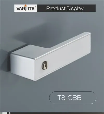 Gagang Pintu Bulat Minimalis Hitam